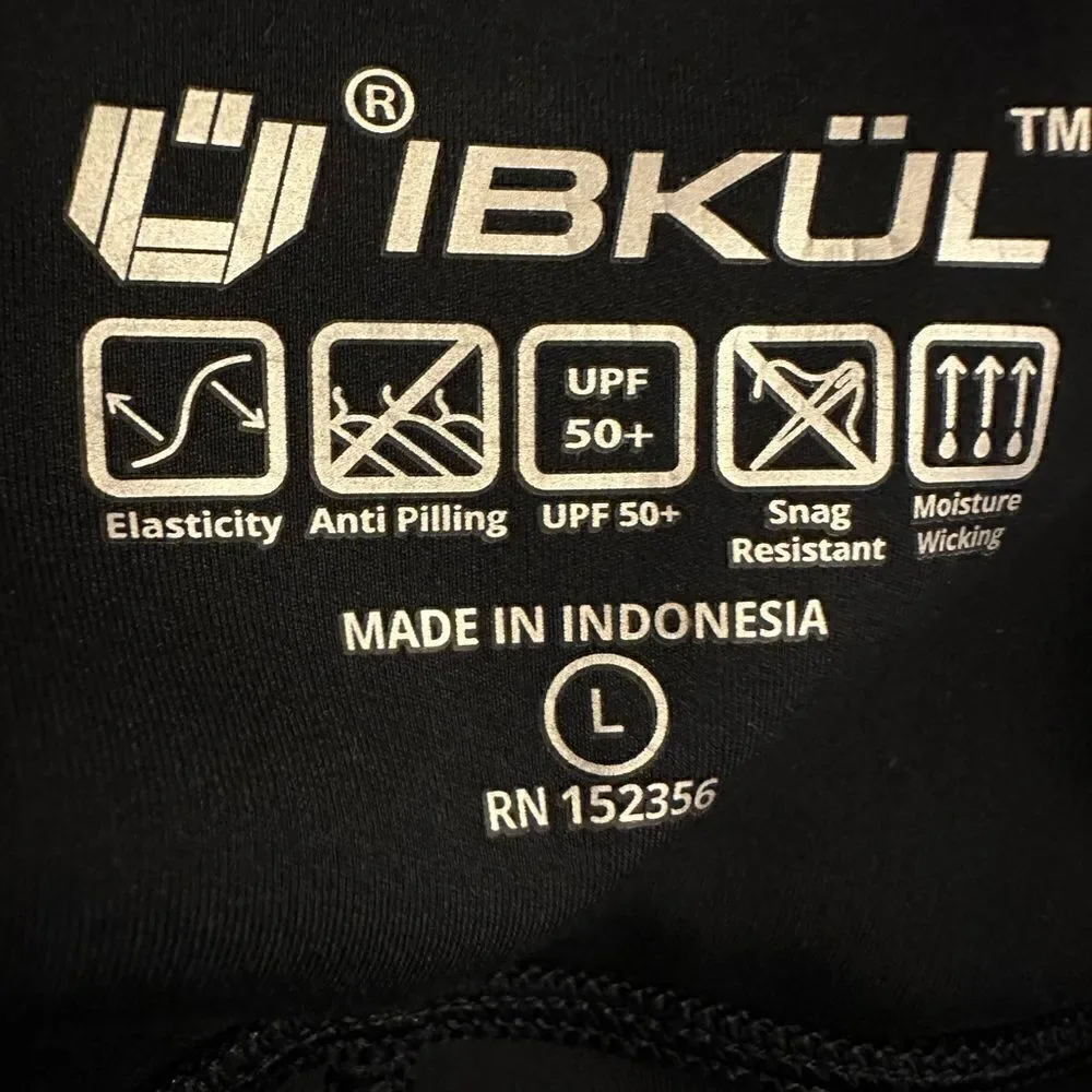 IBKUL mesh pleated